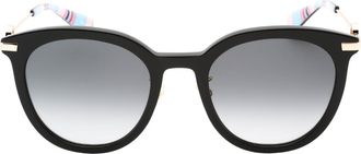 Kate Spade New York Keesey/G/S donkergrijze SF-lens zwarte zonnebril