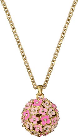 Ted Baker Bonbon Bouquet Ball Pendant Necklace in Metallic Gold at Nordstrom