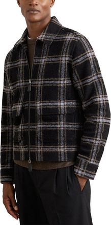 Reiss Varena Wool-Blend Shirt