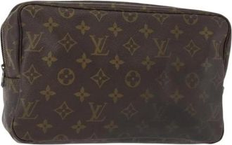 Louis Vuitton Pre-owned Clutches, female, Brown, Size: ONE SIZE Pre-owned Vintage Canvas Clutch