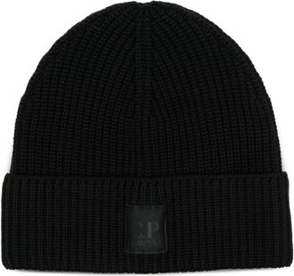 C.P. Company Cp Company Accessories Knit Cap In Extrafine Merino Wool