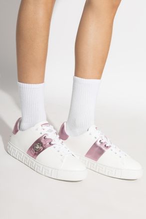 Versace Sports Shoes With Application, Womens, White