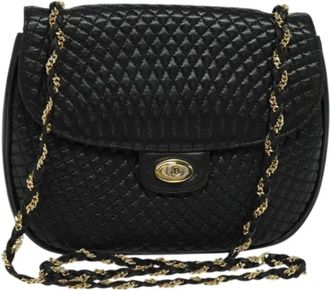 Bally Pre-owned borse di pelle a tracolla - - Pre-owned - Donna - Nero - ONE SIZE