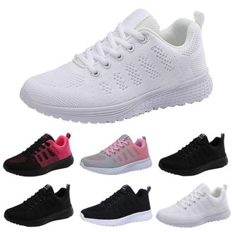 Generic Womens Trainers Running Shoes Size 4.5 Jogging Fitness Sneakers Lightweight Breathable Walking Gym Sports Casual Slip On Trainers Tennis Shoes Outdoor