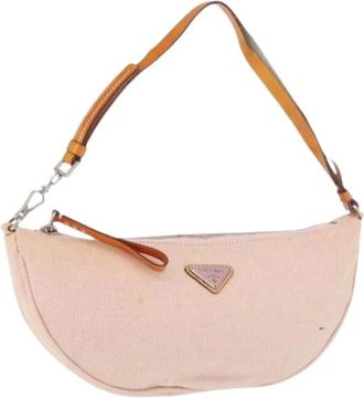 Prada Pre-owned Shoulder Bags, female, Pink, Size: ONE SIZE Pre-owned Vintage Accessory Pouch