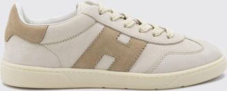 Hogan Sneakers Cool in pelle, camoscio e nabuk con logo H