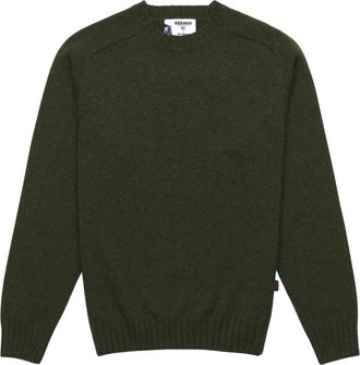 Sebago Gilead Jumper - Heren - Ronde hals truien - Groen - M - Wol - Truien & Vesten