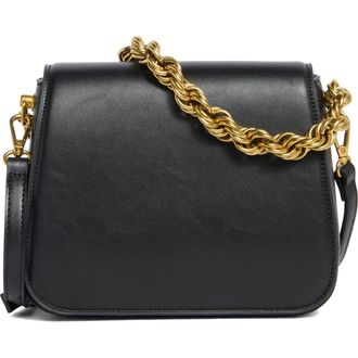 BCBGeneration Twisted Top Handle Saddle Bag in Black at Nordstrom Rack