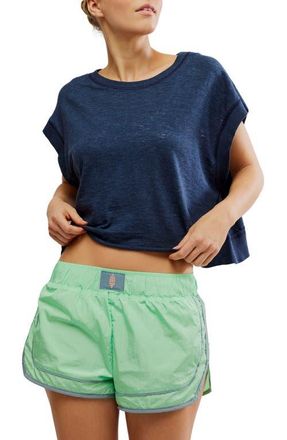 Free People FP Movement My Tee Time Open Back T-Shirt in Midnight Navy at Nordstrom, Size X-Small