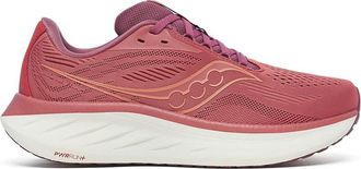 Saucony Womens Ride 18 Running Shoes, Brick/Terra, 12