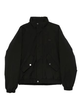 Lacoste waterproof puffer jacket - men - Polyester/Polyester - 46 - Black