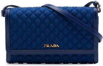 Prada Pre-owned Prada Impuntu Tessuto Wallet on Strap Ladies DLCBN3RF9BSU6ALW