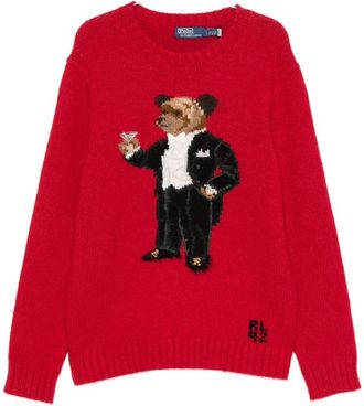 Ralph Lauren Polo Bear Intarsia-knit Sweater