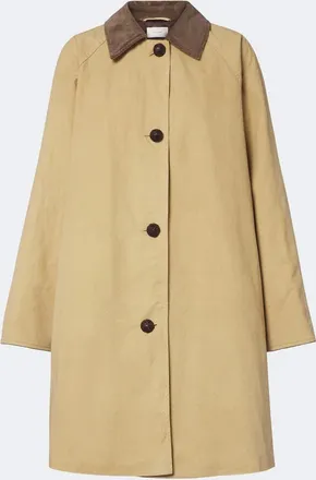 The Row Ina cotton gabardine car coat