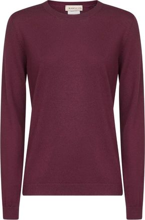 Blanca Vita Maglione girocollo - Viola