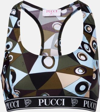 Pucci Occhi sports bra