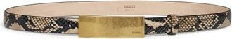 Khaite Riemen - Dames - Riemen - Veelkleurig - 85 CM - Leer - Accessoires
