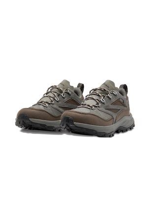 Jack Wolfskin Wanderschuh JACK WOLFSKIN CYROX TEXAPORE LOW M, Herren, Gr. 42,5, braun (cold coffee), Synthetik, Textil, Schuhe Wanderschuh, wasserdicht, Trekkingsch