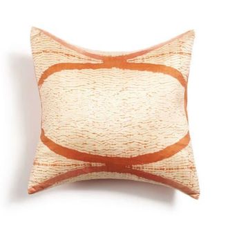 Studio Variously Arc Coral Hand Crafted Shibori Print Mulberry Silk Pillow at Nordstrom