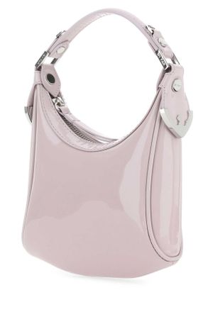 by FAR Womens Lilac Leather Cosmo Handbag Grey Borse A Mano Bag