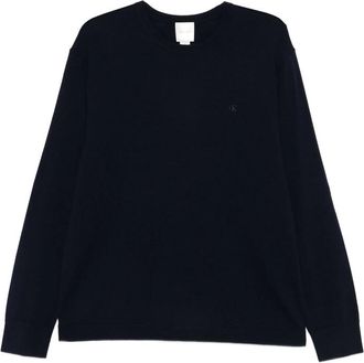 Calvin Klein Logo-embroidered Jumper