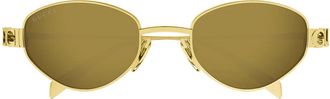Gucci Sunglasses Gg1935 S 003 Gold/Bronze Women