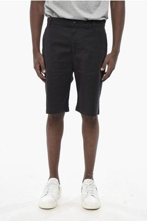 Diesel Stretch Cotton Shorts P-LARS with Embroidered Logo size 50