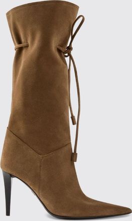 Giuseppe Zanotti Stivali al ginocchio in pelle scamosciata con tacco a spillo