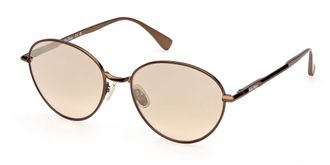 Max Mara MM0200 38L Womens Sunglasses Gold Size 54