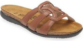 Naot Liv Slide Sandal in Caramel Leather at Nordstrom Rack, Size 10Us / 41Eu