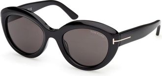 Tom Ford Dames, Accessoires, Zwart, Maat: 53 MM