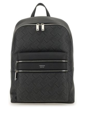 Ferragamo Monogram Logo Backpack