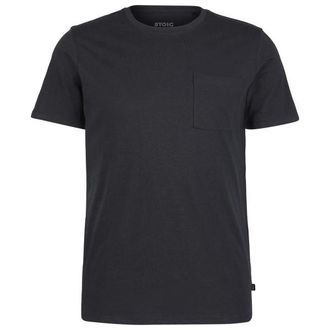 Stoic Hemp30 AmalSt. Pocket Tee II T-Shirt f&uuml;r Herren | schwarz/grau