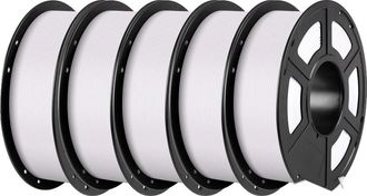 OEM Filamento Pla, 5 Kg, Material Ecol&oacute;gico, M&uacute;ltiples Combinaciones De Colores, 5 Kg Blanco