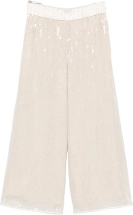 PESERICO Sequin-embellished Pants