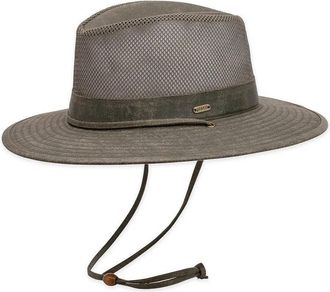 Pistil Mens Colton Sun Hat In Olive Green