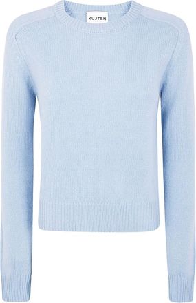 Kujten crew-neck sweater - women - Cashmere - 2 - Blue