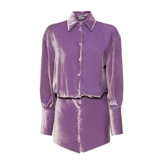 The Attico Mujer, Vestidos, P&uacute;rpura, Talla: 2XS