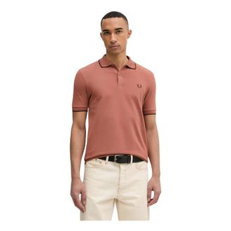 Fred Perry Tops, Heren, Roze, S, Polo Shirts