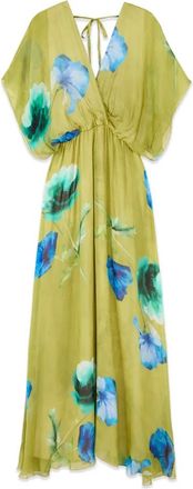 Oltre Kleedjes, Dames, Groen, S, Maxi Kleedjes