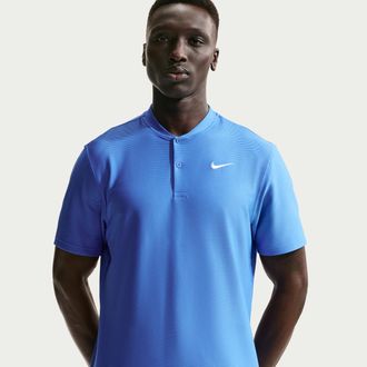 Nike Mens Velocity Dri-FIT Golf Polo in Blue | IB0278-427