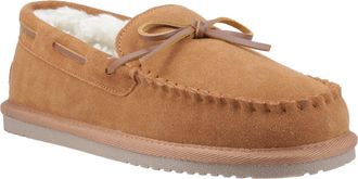 Hush Puppies Abraham Su&egrave;de Heren Tan Slippers