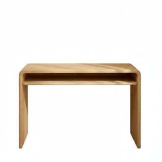 Wabi Home Escritorio de madera maciza 120x60 cm