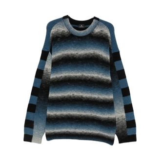 Paul Smith Trui met ronde hals - Heren - Truien - Blauw - Maat: XL