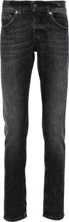 Dondup George jeans - men - Cotton/Spandex/Elastane/Cotton/Polyester - 38 - Black