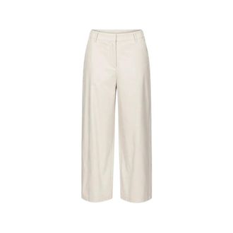 Marella Broeken, Dames, Beige, S, Emiveranda Wijde Broek