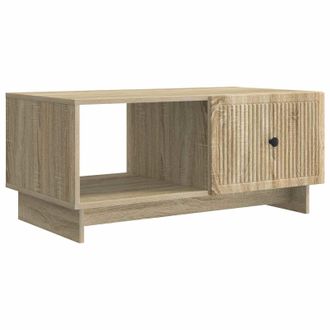vidaXL Mesa De Caf&eacute; Roble Sonoma 90 X 50 X 40 Cm Madera De Ingenier&iacute;a Vidaxl