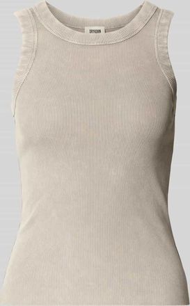 Drykorn Drykorn Tanktop mit Rundhalsausschnitt Modell OLINA in Hellgrau, Gr&ouml;&szlig;e XL