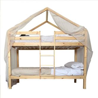 Muemue Techo Para Litera Happy Tul Blanco 208x202x98cm