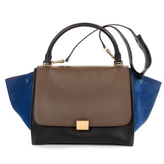 Celine Medium Tricolor Trapeze Medium schoudertas